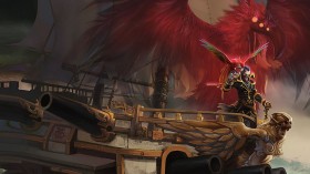 《英雄联盟》lol策士统领斯维因动漫人物桌面壁纸