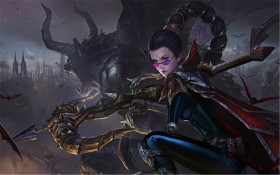 《英雄联盟》LOL暗夜猎手薇恩桌面壁纸