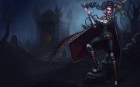 《英雄联盟》LOL暗夜猎手薇恩桌面壁纸