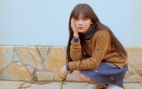 南笙姑娘知性森系秋日写真桌面壁纸