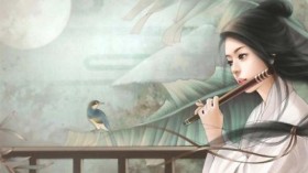 中国古风古韵唯美插画桌面壁纸