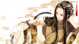 中国古风古韵唯美插画桌面壁纸