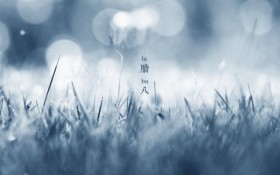 中国传统节日腊八节桌面壁纸