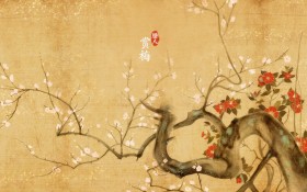 中国传统节日腊八节桌面壁纸