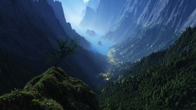 唯美视野自然风景桌面壁纸