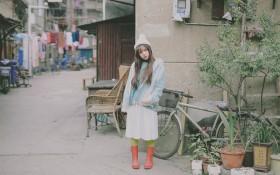 清纯可爱小美女桌面壁纸