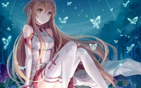 《刀剑神域》结城明日奈亚丝娜桌面壁纸