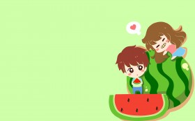 卡通伟大的安妮桌面壁纸