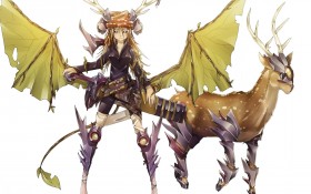 东方奇幻风绘画桌面壁纸