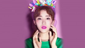 美女演员胡丹丹桌面壁纸
