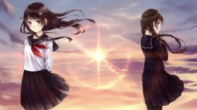 日本绘师kazuharu kina少女JK画集桌面壁纸