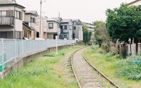 日本街头胶片风街景桌面壁纸