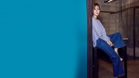 韩国美女明星林秀香桌面壁纸 