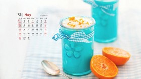 小清新静物2016年5月日历桌面壁纸