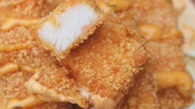 美味烤鱼排桌面壁纸