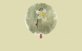 简约二十四节气桌面壁纸