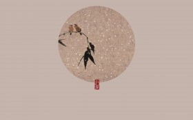 简约二十四节气桌面壁纸