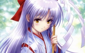 《Angel Beats!》立华奏桌面壁纸