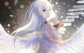 《Angel Beats!》立华奏桌面壁纸