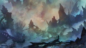 水墨风艺术背景插画桌面壁纸