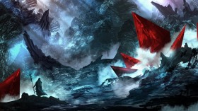 水墨风艺术背景插画桌面壁纸