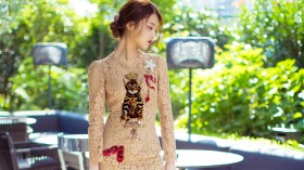 美女演员张慧雯桌面壁纸