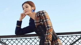 美女明星蔡卓妍桌面壁纸