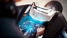2016宝马概念摩托车Motorrad Vision Next 100桌面壁纸