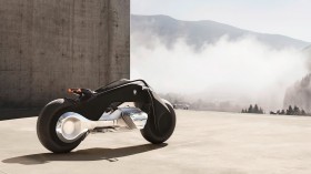2016宝马概念摩托车Motorrad Vision Next 100桌面壁纸
