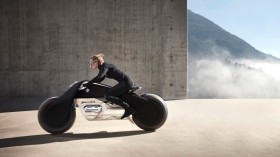 2016宝马概念摩托车Motorrad Vision Next 100桌面壁纸