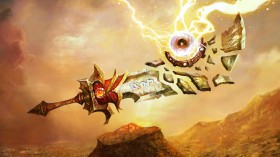 《魔兽世界》游戏兵器桌面壁纸