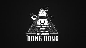 可爱卡通鬼马咚咚桌面壁纸