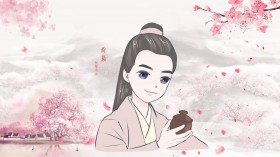 Q版帅哥明星张智尧桌面壁纸