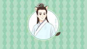 Q版帅哥明星张智尧桌面壁纸