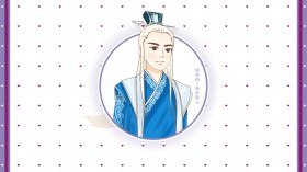 Q版帅哥明星张智尧桌面壁纸