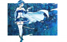 动漫《魔法少女小圆》美树沙耶香桌面壁纸