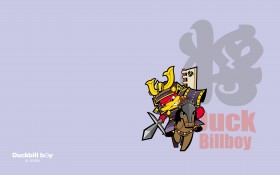 鸭嘴兽男孩和风物语桌面壁纸