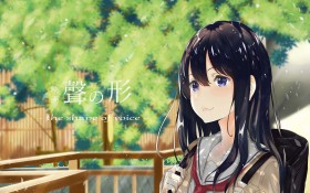 《声之形》动漫美女桌面壁纸