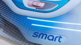 2017奔驰smart vision EQ fortwo桌面壁纸