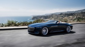 2017奔驰Vision Mercedes-Maybach 6 Cabriolet桌面壁纸