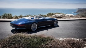 2017奔驰Vision Mercedes-Maybach 6 Cabriolet桌面壁纸