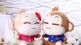 悠嘻猴卡通布偶桌面壁纸