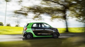 2017奔驰SMART Fortwo电动版桌面壁纸