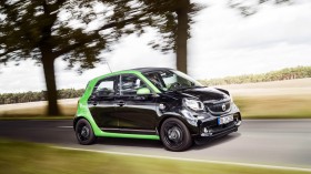 2017奔驰SMART Fortwo电动版桌面壁纸