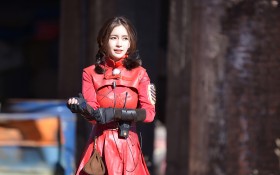 angelababy《王者出击》造型桌面壁纸
