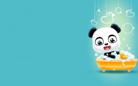 可爱卡通酷拉熊桌面壁纸