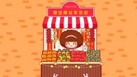 2018年春节摩丝摩丝卡通桌面壁纸