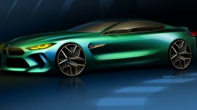 2018宝马 M8 Gran Coupe桌面壁纸