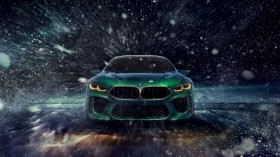 2018宝马 M8 Gran Coupe桌面壁纸