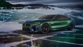 2018宝马 M8 Gran Coupe桌面壁纸